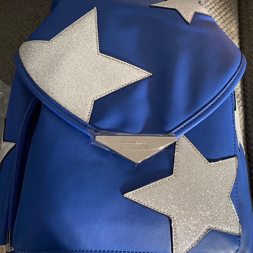 Kendall + Kylie blue stars backpack